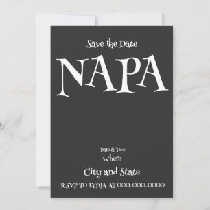 NAPA INVITATION