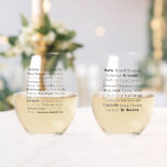 Napa & Sonoma Stemless Wine Glass Set<br><div class="desc">A set of two stemless wine glasses featuring the AVAs,  wine regions of Napa and Sonoma's wine country.  Excellent gift!</div>