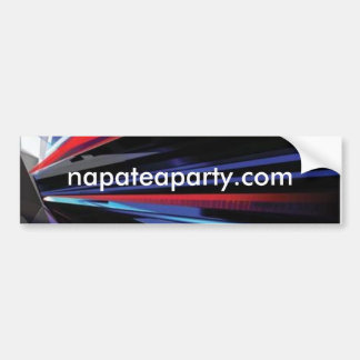 napa tea party image, napateaparty.com bumper sticker
