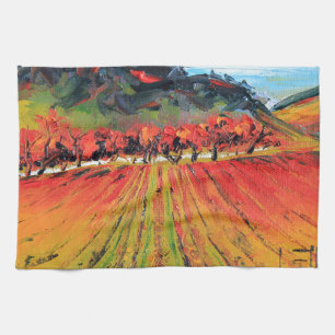 Napa Valley by Lisa Elley Tea Towel