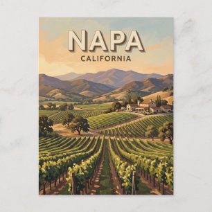 Napa Valley California Postcard