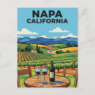 Napa Valley California Postcard