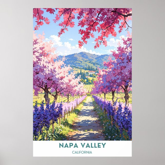Napa Valley, California Poster (Front)