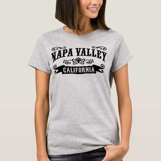 Napa Valley California T-Shirt (Front)
