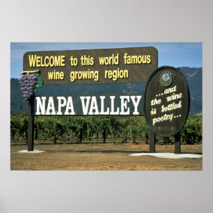 Napa Valley, California, USA Poster