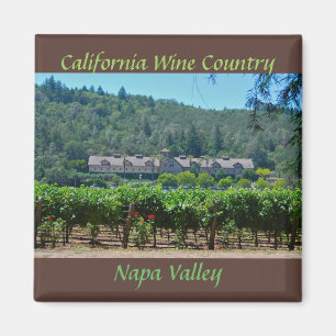 Napa Valley California Wine Country Magnet
