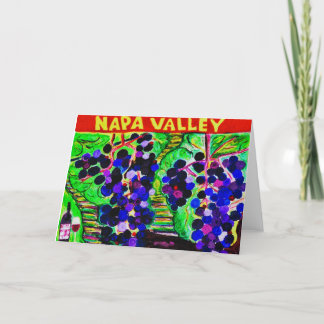 Napa Valley Note Card <Blank Inside>