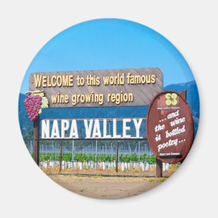 Napa Valley Wine Country Magnet