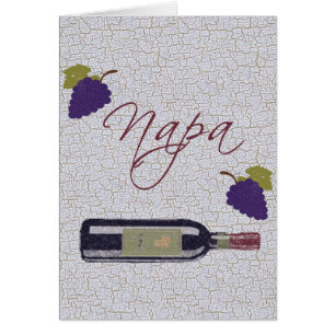 Napa Vintage Wine Bottle