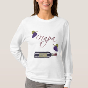 Napa Vintage Wine Bottle T-Shirt
