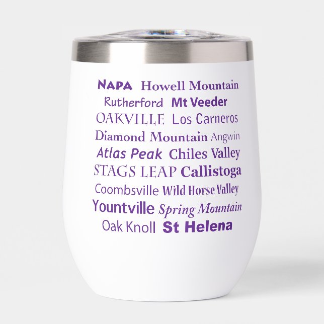 Napa Wine Tumbler (Front)