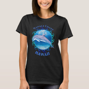 Napali Coast Hawaii Hi Vacation Souvenir Dolphin T-Shirt
