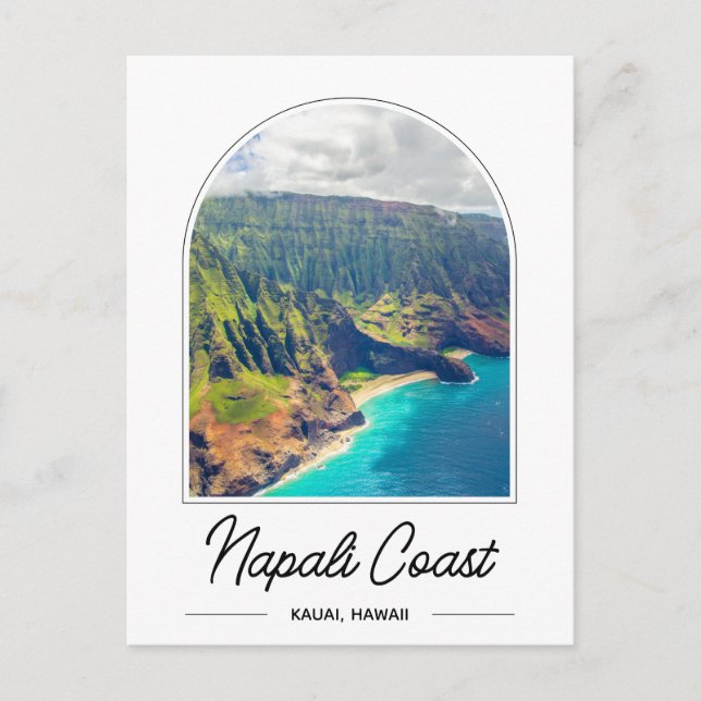 Napali Coast Kauai Hawaii Postcard (Front)