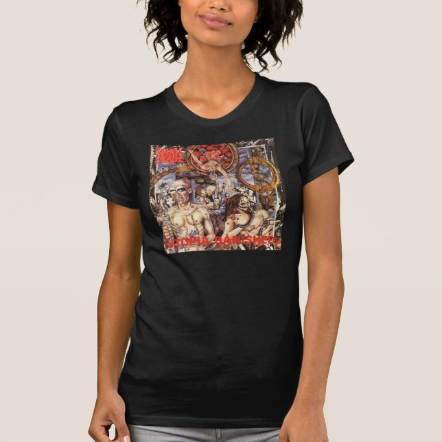 Napalm Death - Utopia Banished girls shirt (Front)
