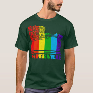 Naperville Pride  Naperville LGBT Gift LGBTQ Suppo T-Shirt
