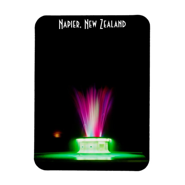Napier NZ fountain Magnet (Vertical)