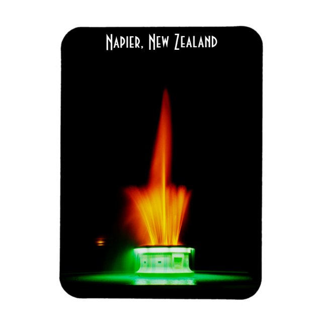 Napier NZ fountain Magnet (Vertical)