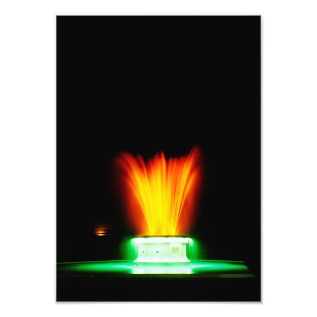 Napier NZ fountain Photo Print (Front)