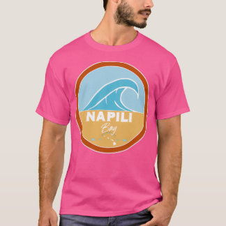 Napili Bay Beach Hawaii Pacific Ocean Beach Waves T-Shirt