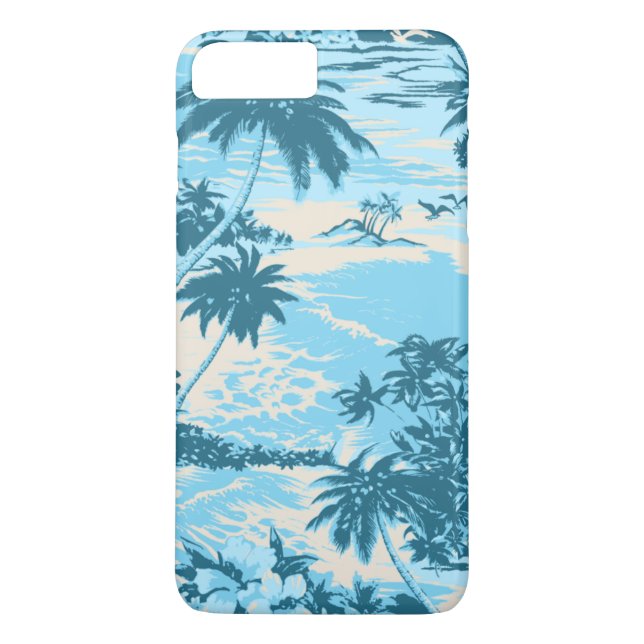 Napili Bay Hawaiian Island Scenic Case-Mate iPhone Case (Back)