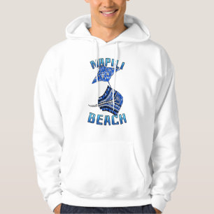 Napili Beach Hawaii Vacation Tribal Stingray Hoodie