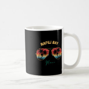 Napili Y Maui Souvenir Surfboard Coffee Mug