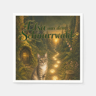 🎉 Napkin – Elsa from Whiskerwood 🐾✨