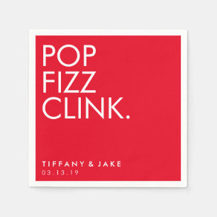 Napkin - Pop Fizz Clink