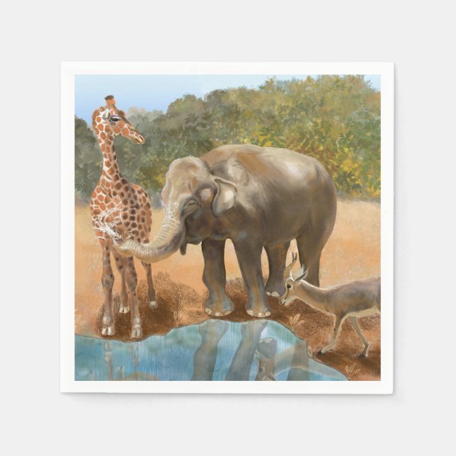 Napkins - Art by Debbie Davidsohn - Gifts  (Front)