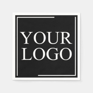 Napkins Custom Cocktail Personalised ADD LOGO
