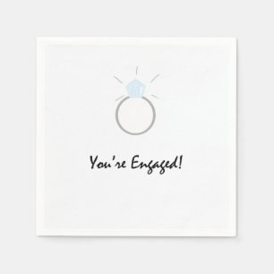 Napkins for engagement party