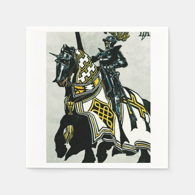 Napkins in Knight On Horseback Collection (Front)