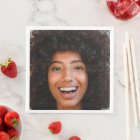 Napkins Photo Upload | Funny Selfie Party Napkins