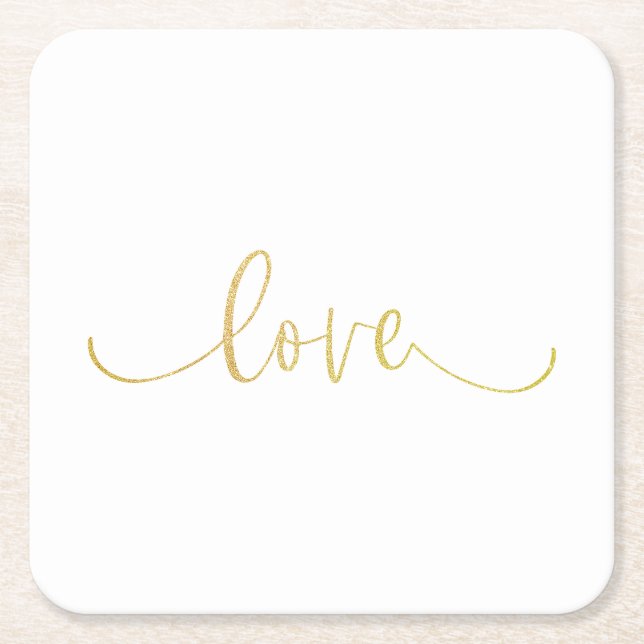 Napkins Square Paper Coaster (Front)