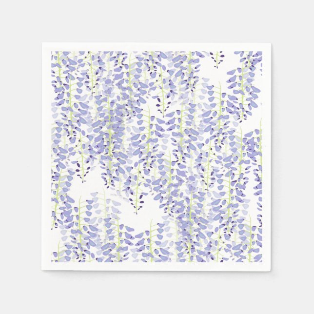 Napkins wisteria (Front)