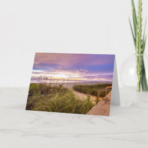 Naples Beach Florida Card
