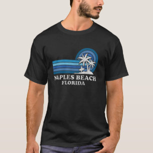 Naples Beach Florida Family Summer Vacation Vintag T-Shirt