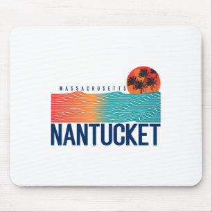 Naples Beach Florida Men Surfing Women  Mouse Pad