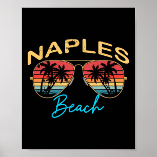 Naples Beach Florida Men Women Souvenir Surfboard  Poster