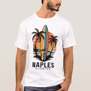 Naples Beach Florida Surfing Surfer _1 T-Shirt