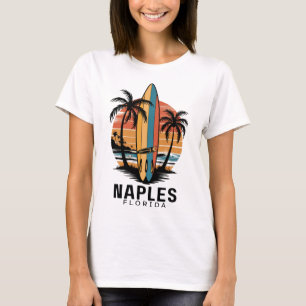 Naples Beach Florida Surfing Surfer _1 T-Shirt