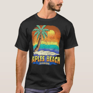 Naples Beach Florida Vintage Distressed Souvenir T-Shirt