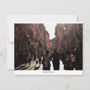 Naples Buildings (Napoli) Invitation