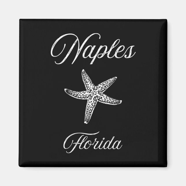 Naples Fl Starfish Design  Magnet (Front)
