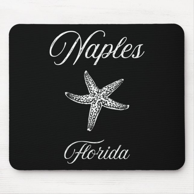 Naples Fl Starfish Design  Mouse Pad (Front)