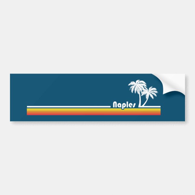 Naples Florida Bumper Sticker (Front)