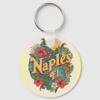 Naples florida dreaming  key ring