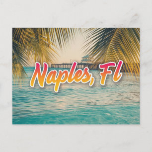 Naples florida dreaming postcard