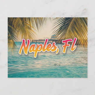 Naples florida dreaming  postcard