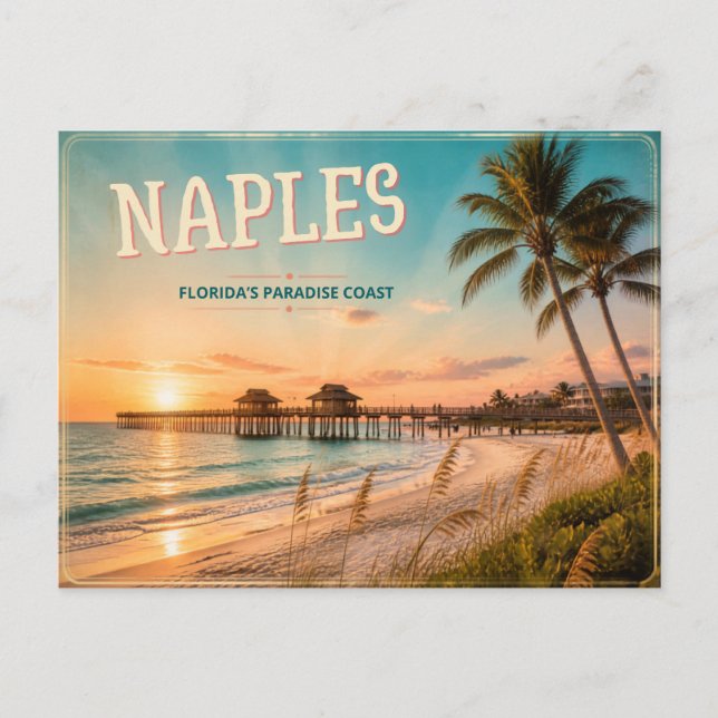 Naples Florida Postcard (Front)